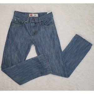 Levi’s 511 Slim Fit Blue Jeans Waist 26 / Youth Girls Sz 12R Denim Straight Leg